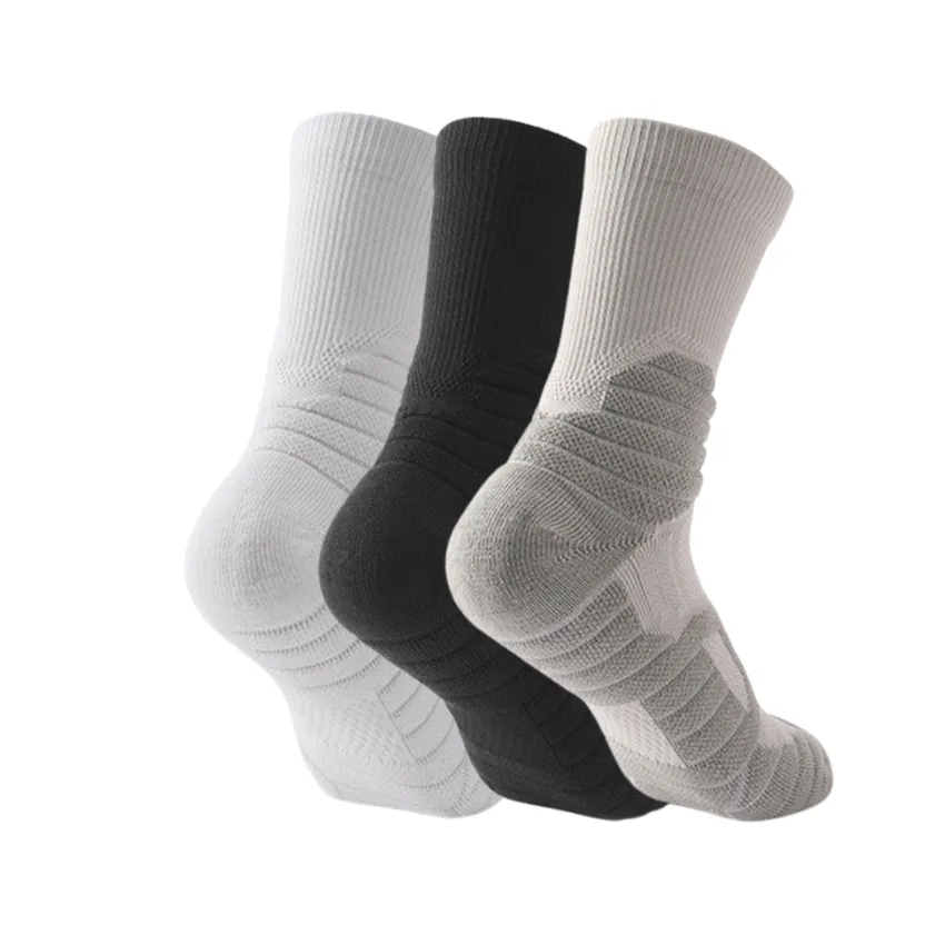 3 Pack Cushioned Trainer Socks for Men