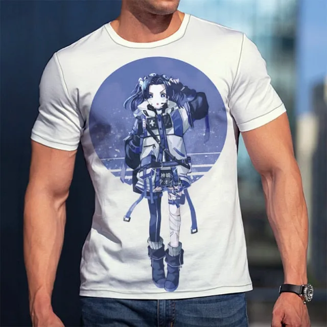 3D T-Shirt Demon Slayer Nezuko Clothing Men Women Children Short Sleeve Cool Tees Fashion Casual Summer Boy Girl Kids Streetwear