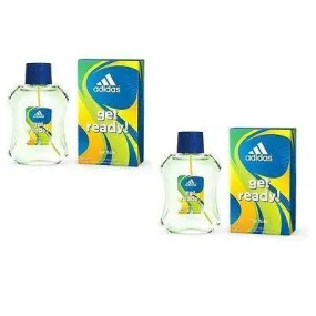 Adidas Get Ready Set EDT Perfume for Men (100 ml x 2)