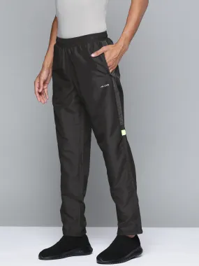 Alcis Men Black Solid Track Pants