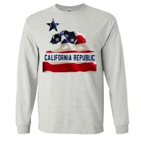 American Bear Flag Long Sleeve Shirt