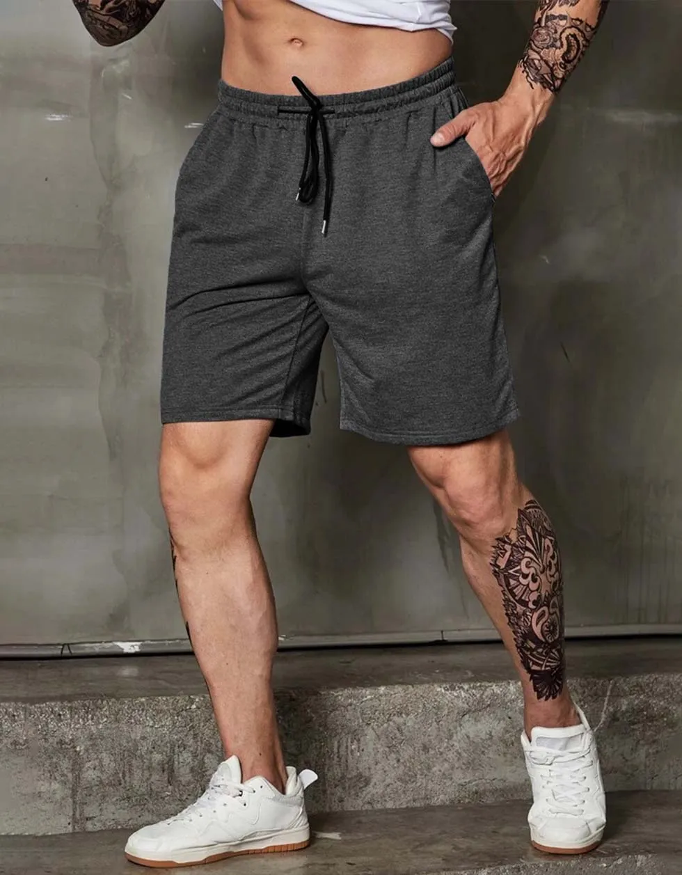 Anthra Regular Fit Solid Shorts