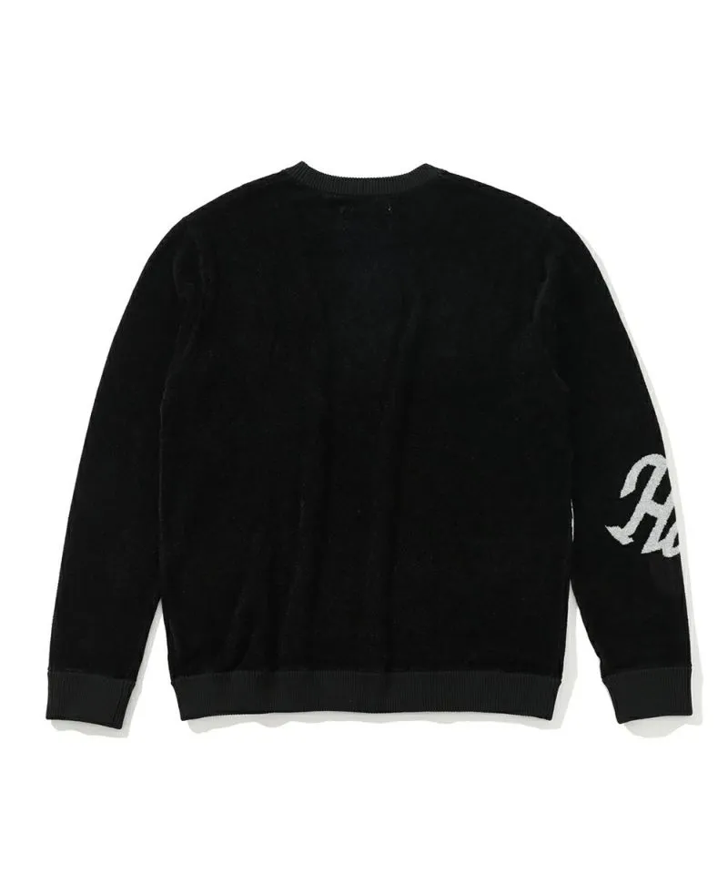 Arch Velour Sweater | MEN