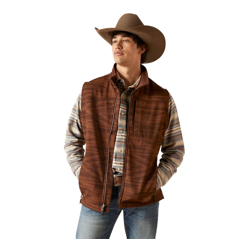 'Ariat' Men's Logo 2.0 Chimayo Vest - Shaved Chocolate