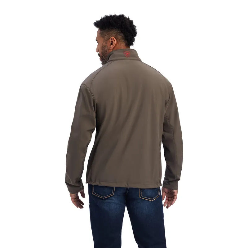 'Ariat' Men's Logo 2.0 Softshell Jacket - Banyan Bark