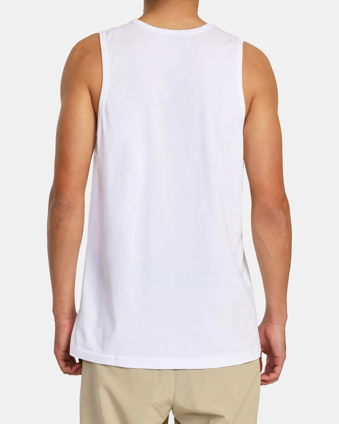 Big RVCA Tank Top - White