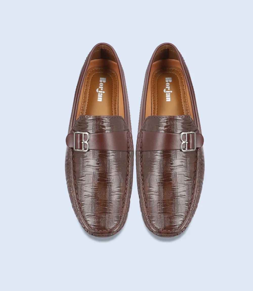 BM5122-BROWN-Men Loafers