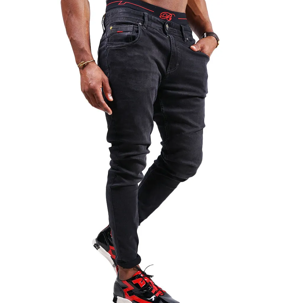 Bogart Man Gold Collection Jet Black Slim Fit Jean