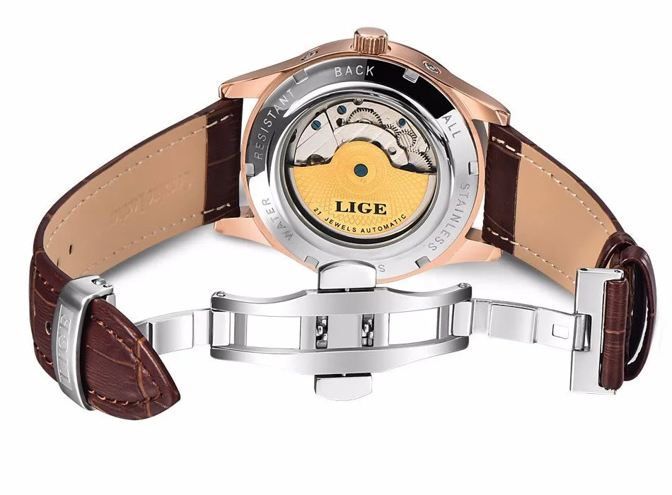 Brand Men watches Automatic mechanical watch