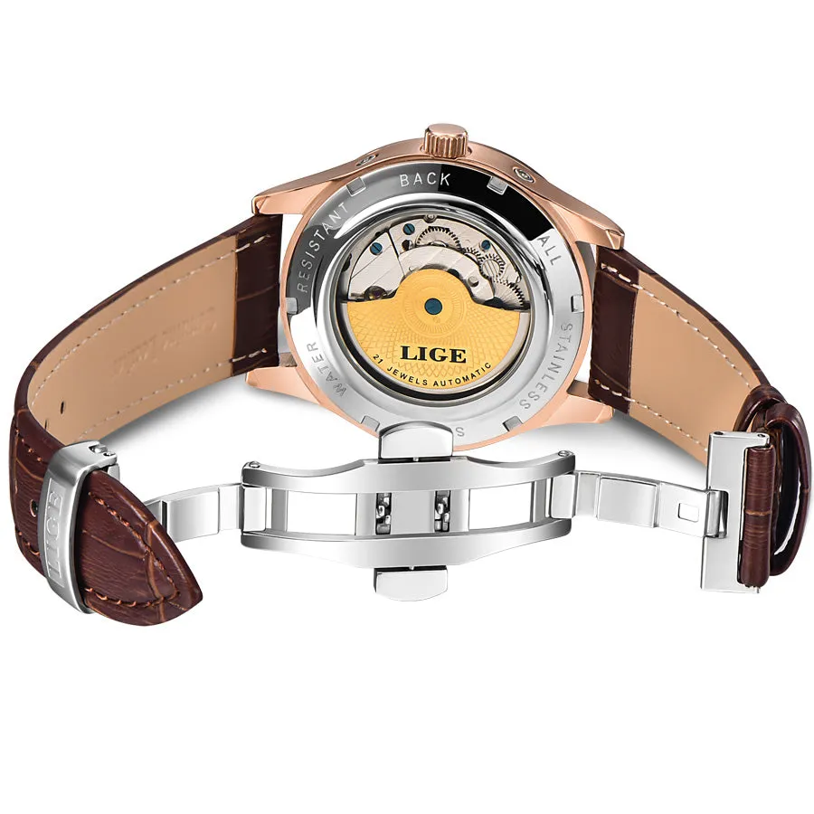 Brand Men watches Automatic mechanical watch