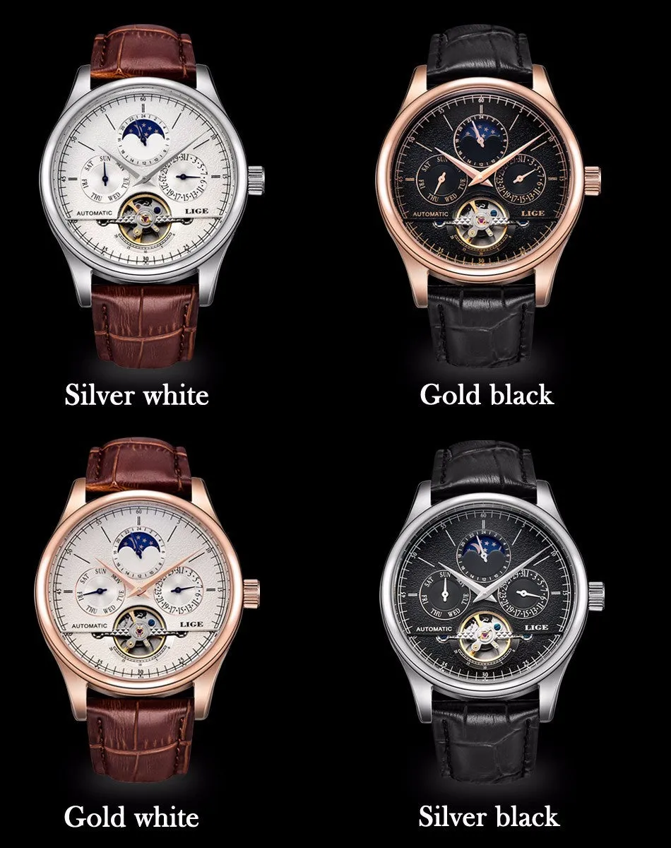 Brand Men watches Automatic mechanical watch