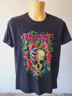 Optimized Title: Black Double-Sided Bullet for My Valentine T-Shirt