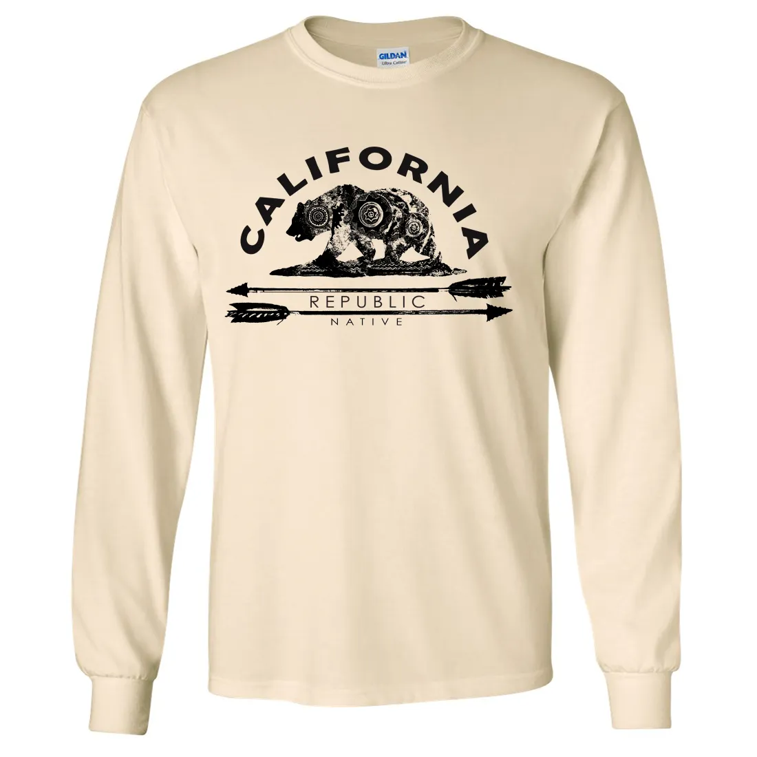 California Arrow Bear Long Sleeve Shirt