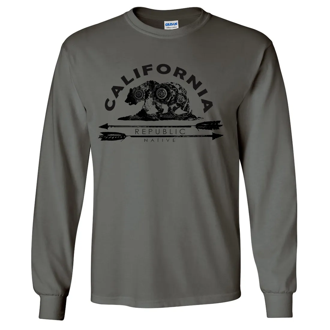 California Arrow Bear Long Sleeve Shirt