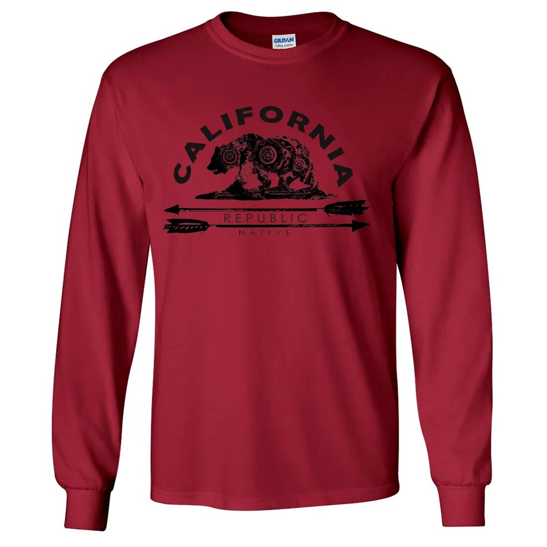 California Arrow Bear Long Sleeve Shirt