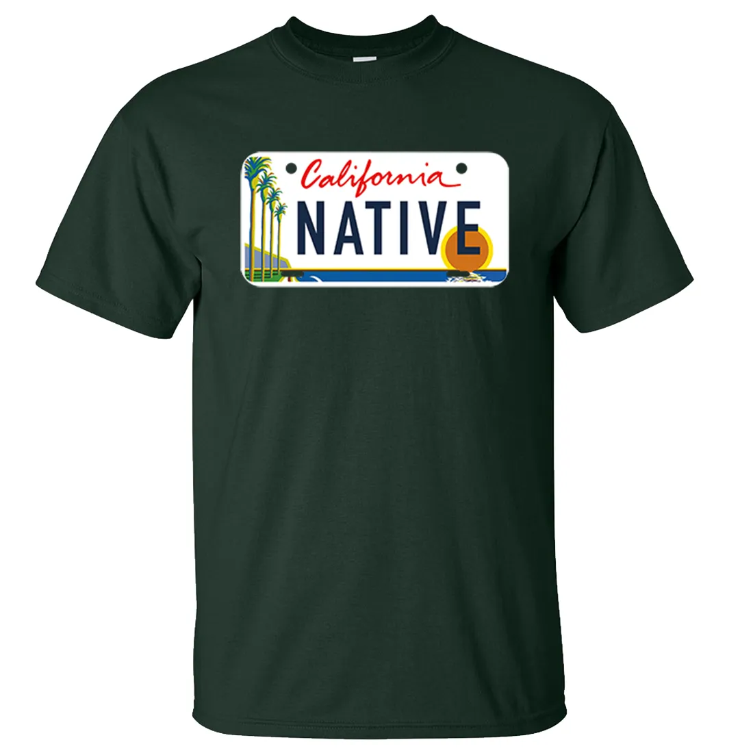 California Native License Plate Asst Colors T-shirt/tee