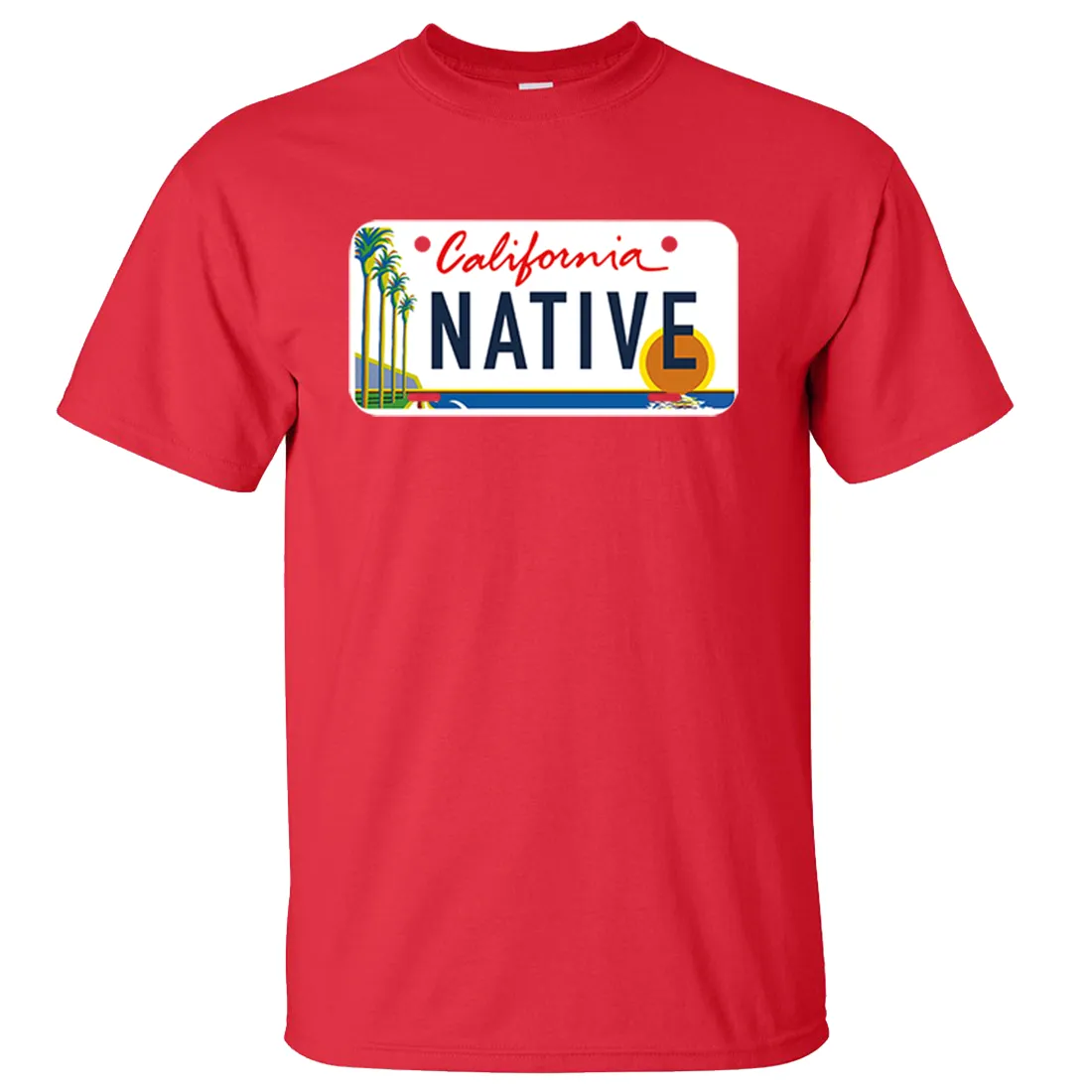 California Native License Plate Asst Colors T-shirt/tee