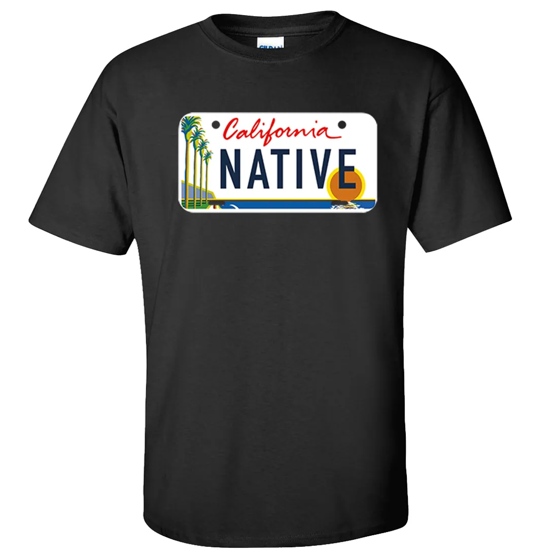 California Native License Plate Asst Colors T-shirt/tee