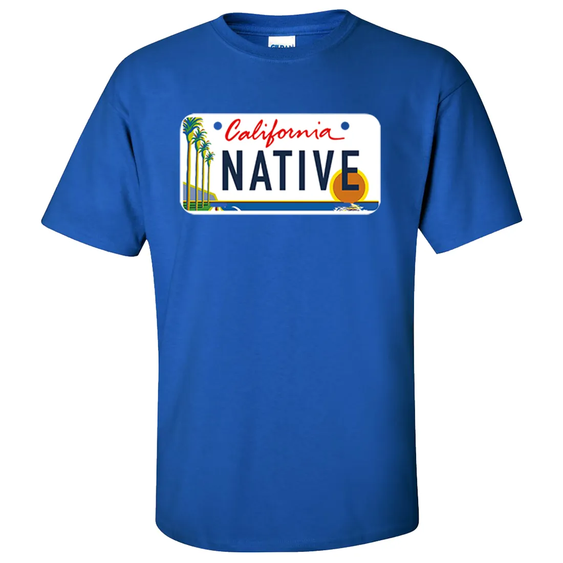 California Native License Plate Asst Colors T-shirt/tee