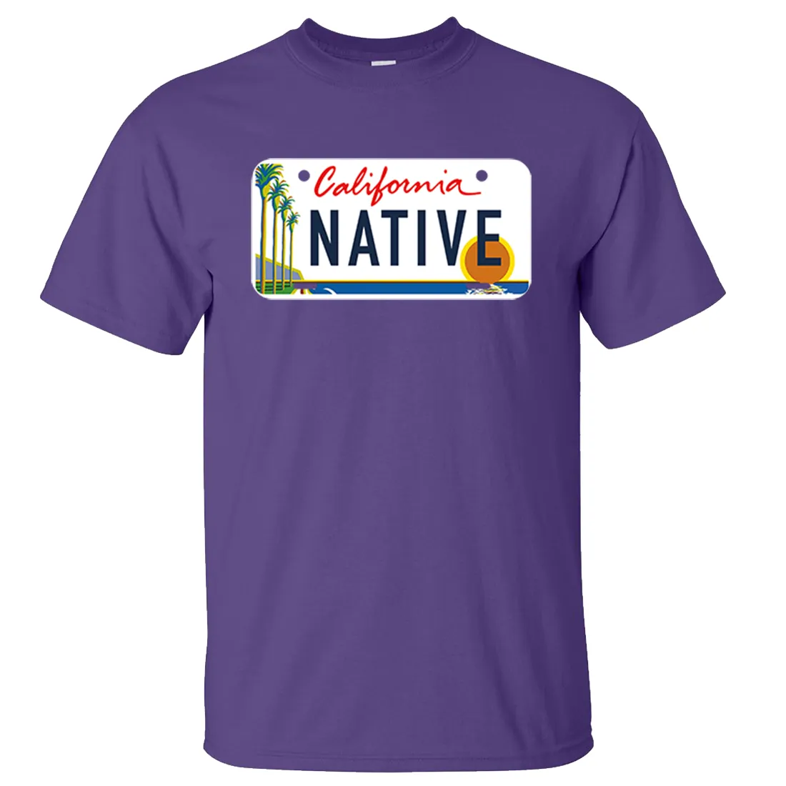 California Native License Plate Asst Colors T-shirt/tee