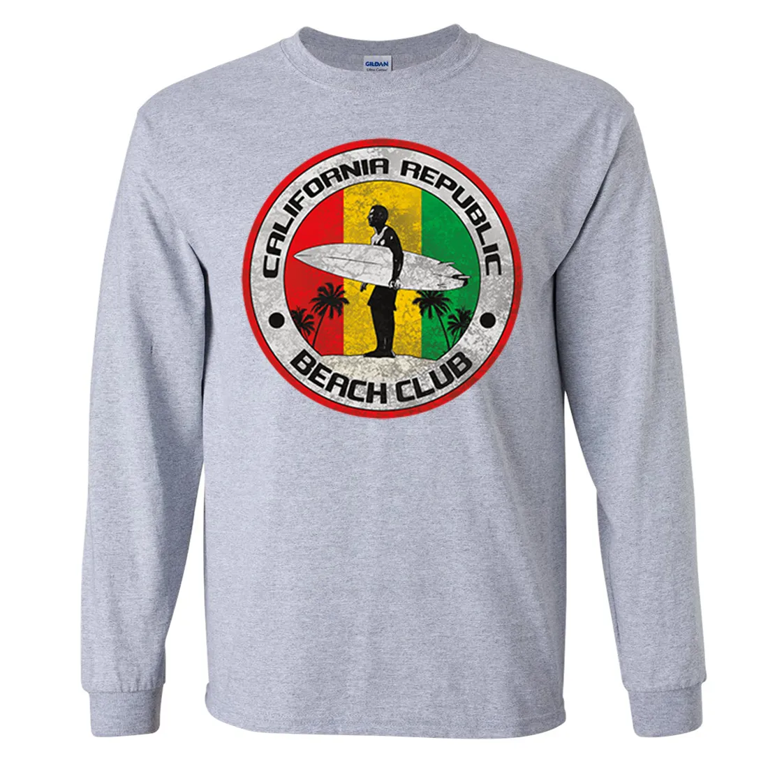 California Republic Beach Club Long Sleeve Shirt