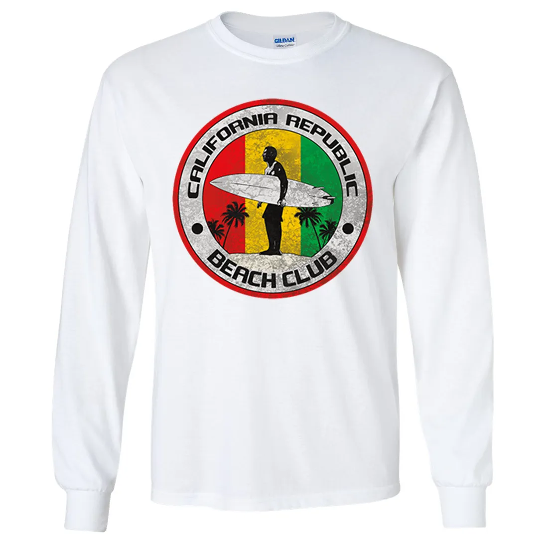 California Republic Beach Club Long Sleeve Shirt