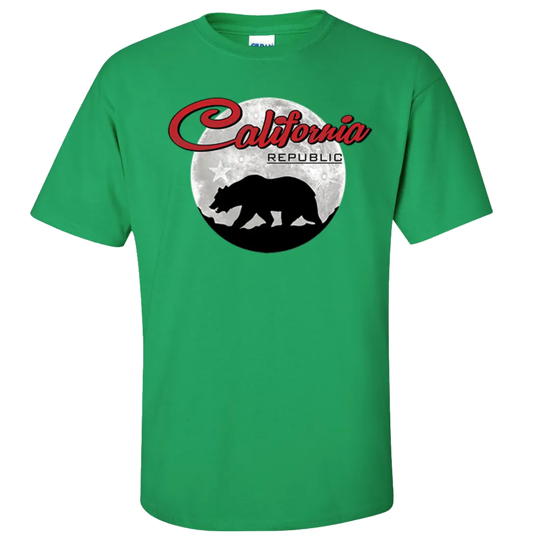 California Republic Full Moon Bear Asst Colors T-shirt/tee