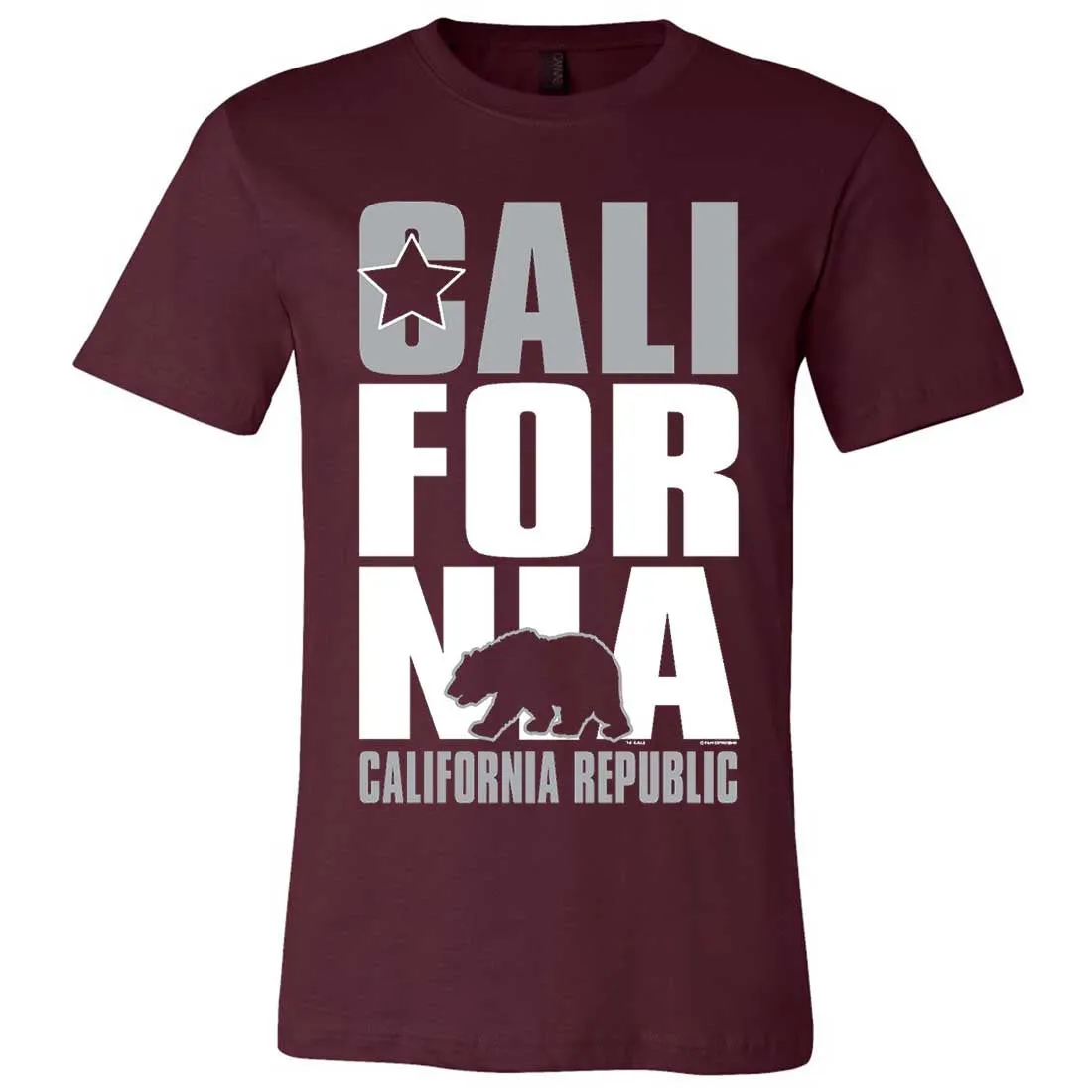 California Republic Oakland Raiders Asst Colors Mens Fitted Tee