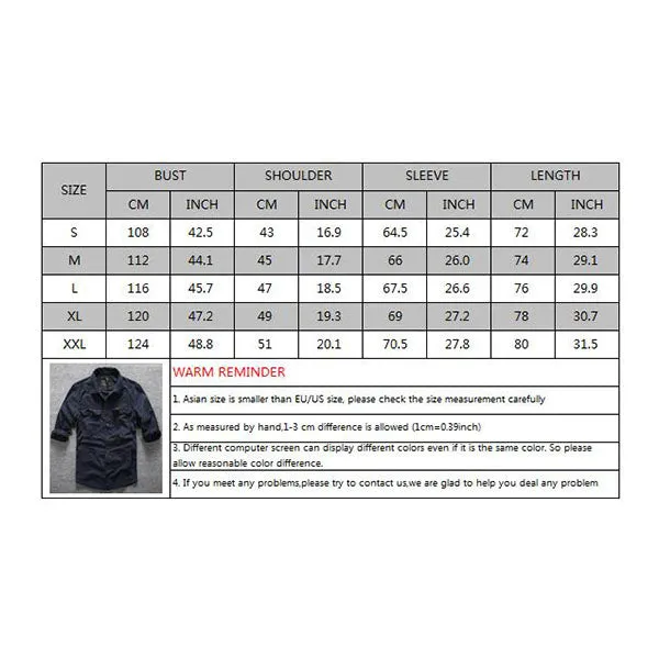 Casual Cotton Camouflage Multi-pocket Mens Jacket Shirts