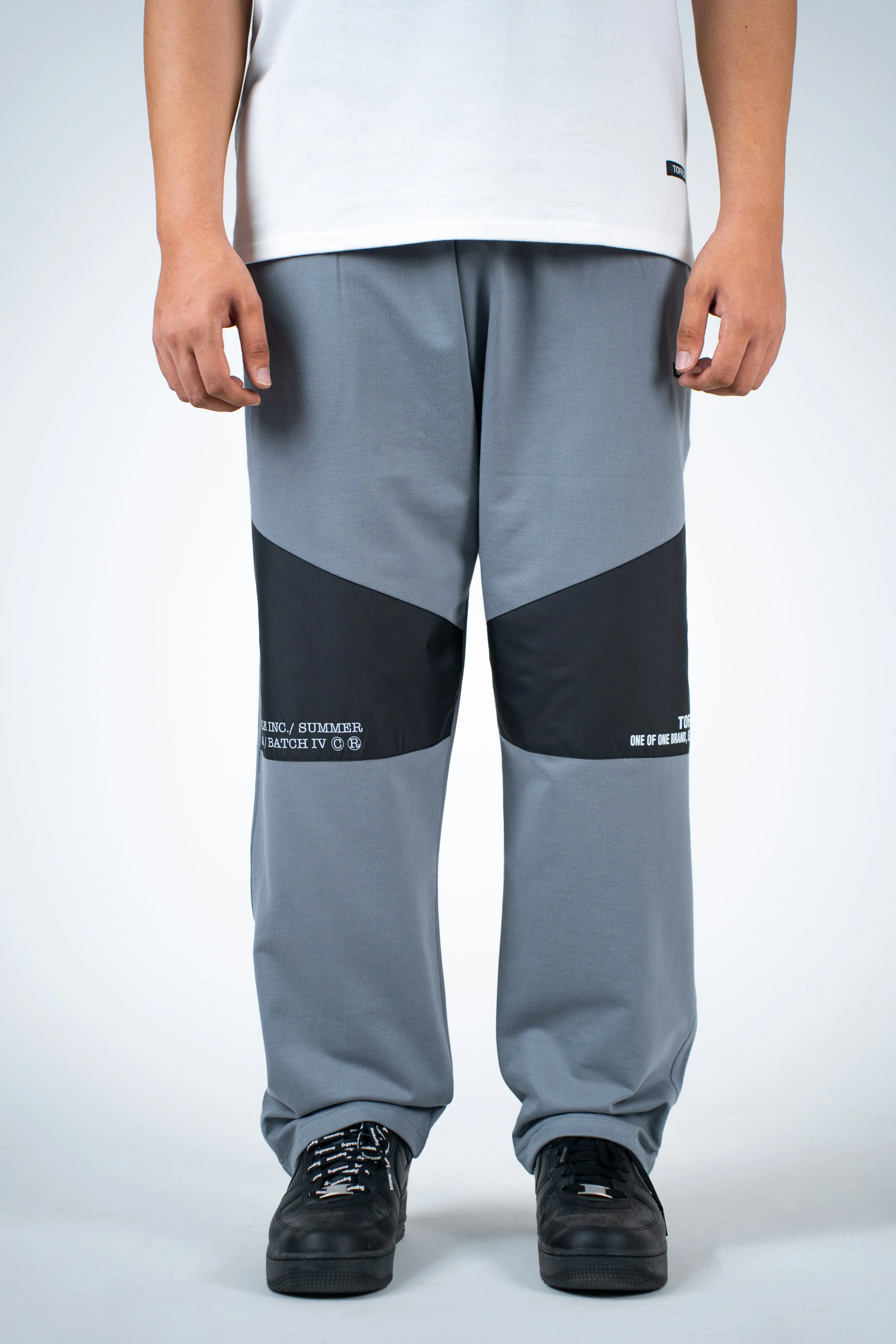 Charcoal Knee Blast Jogger