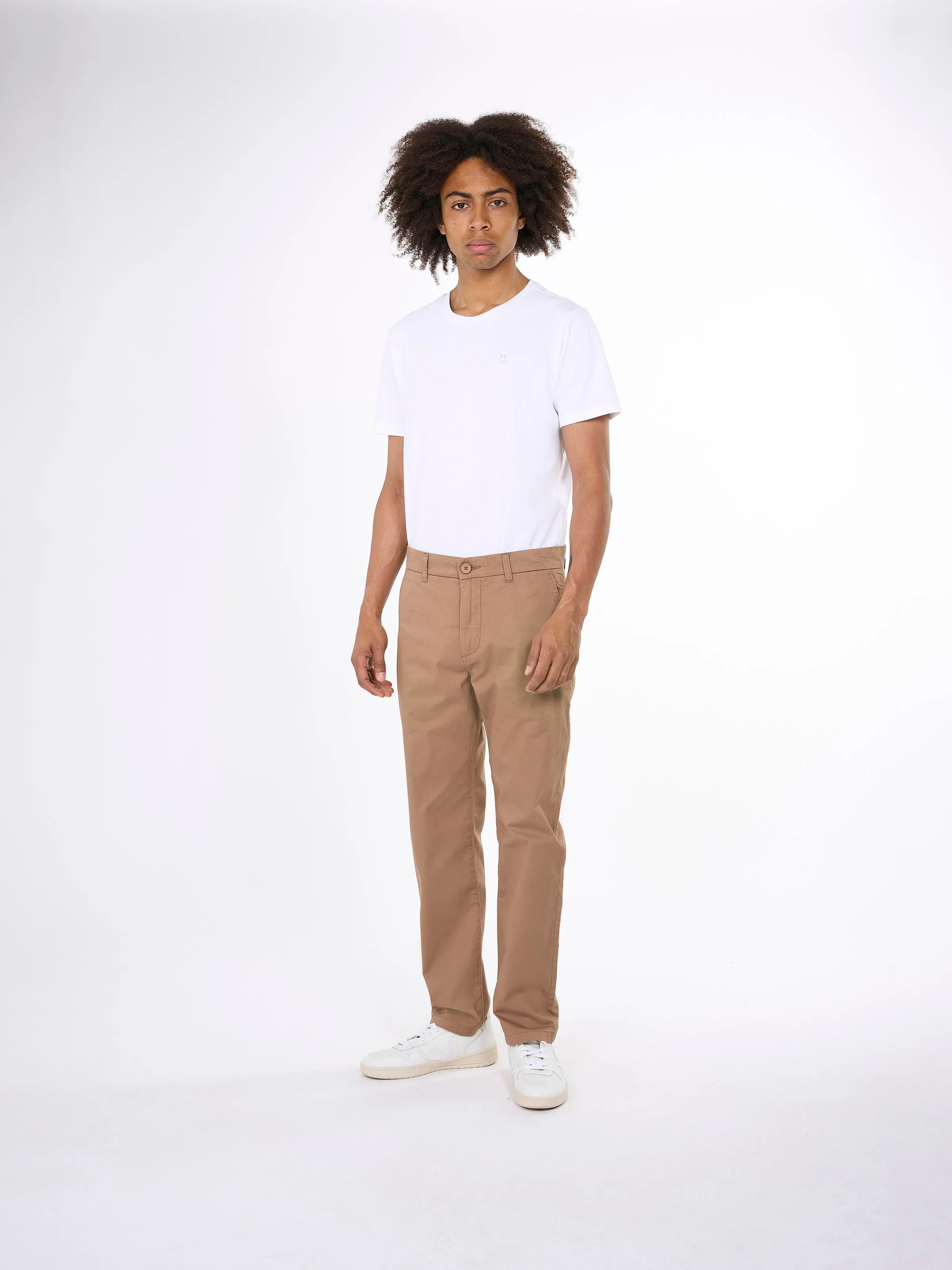 CHUCK regular chino poplin pant - Tuffet