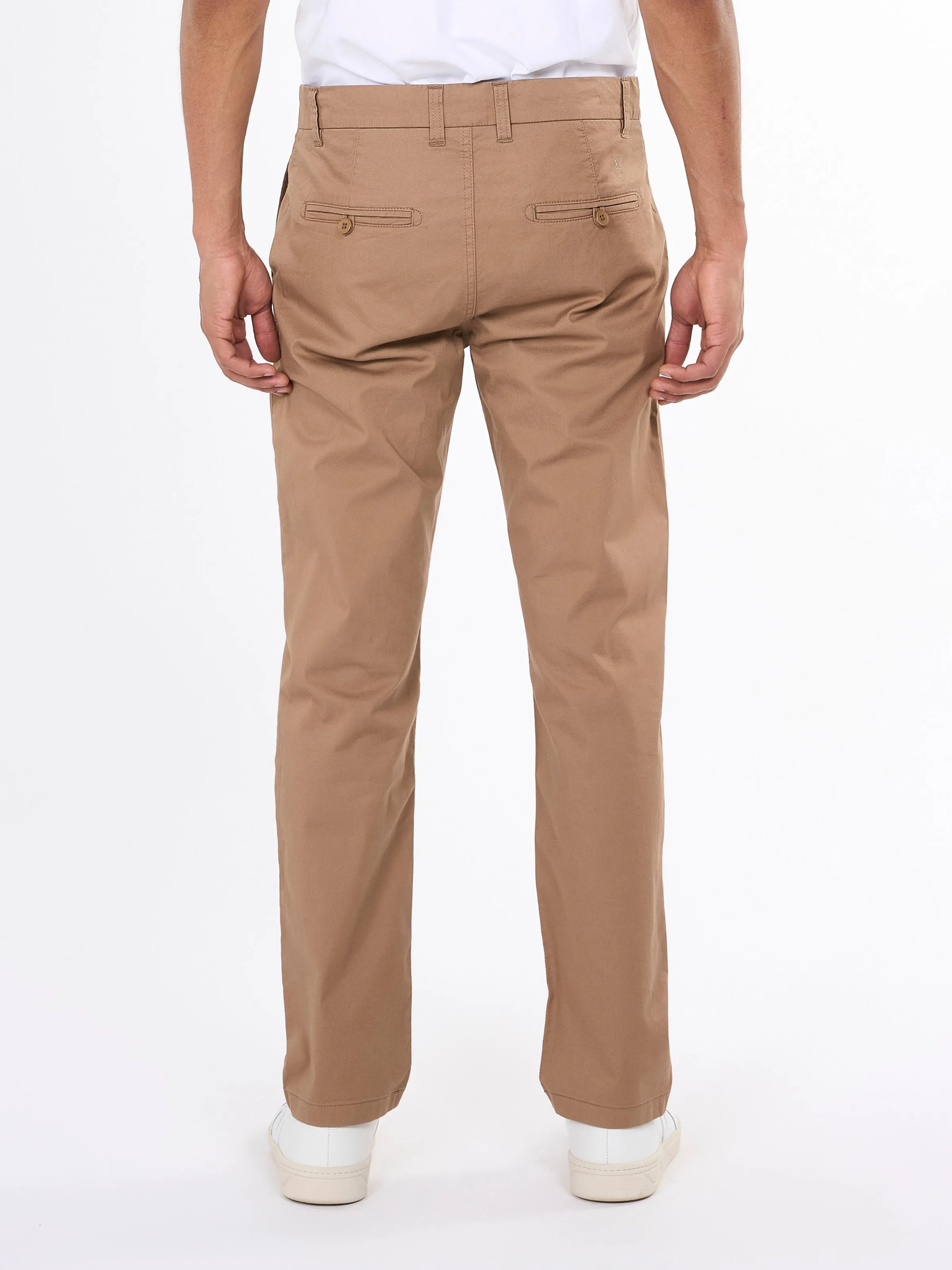 CHUCK regular chino poplin pant - Tuffet