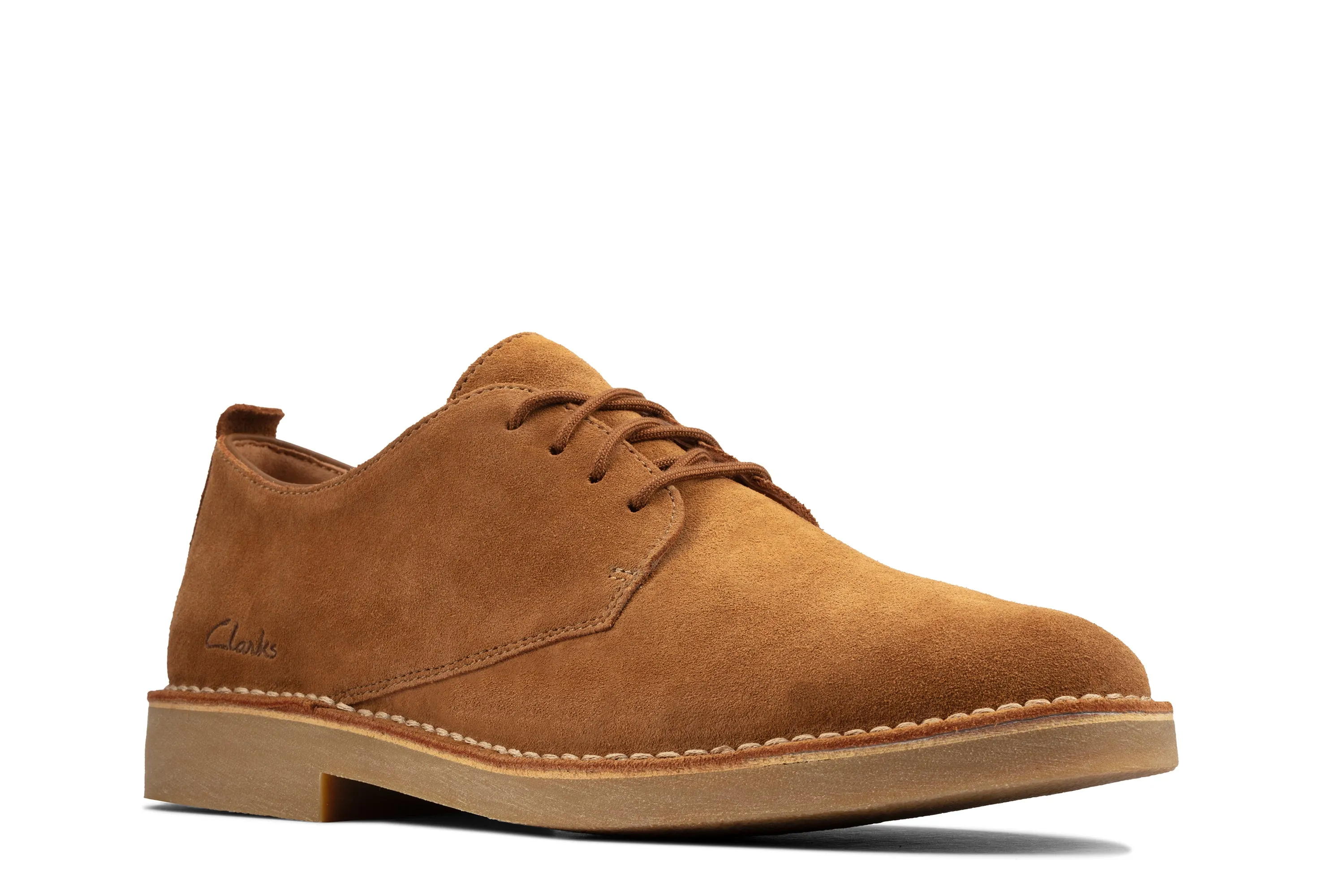 Clarks DesertLondon2 Cognac Suede