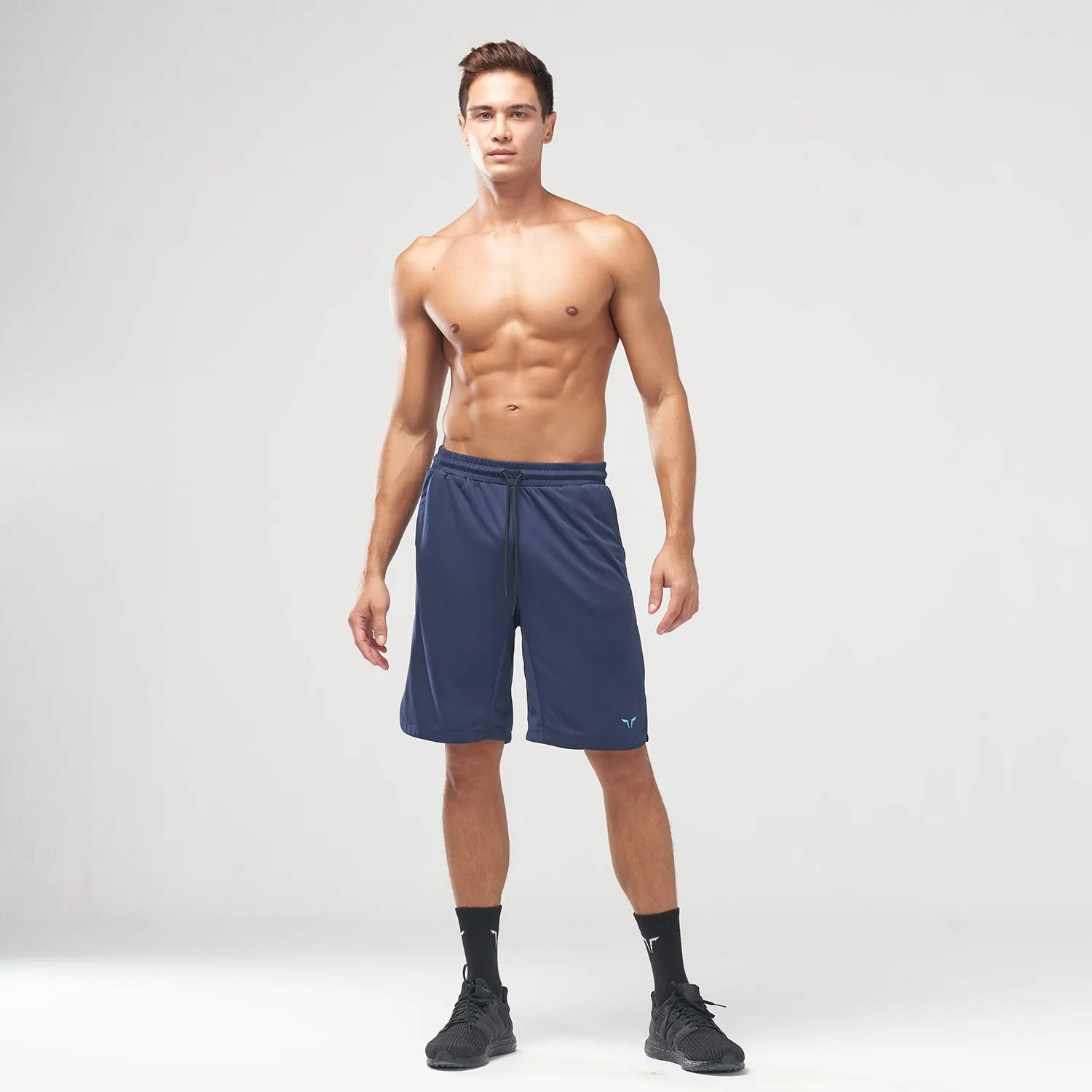 Code Basketball Shorts - Blue Iris