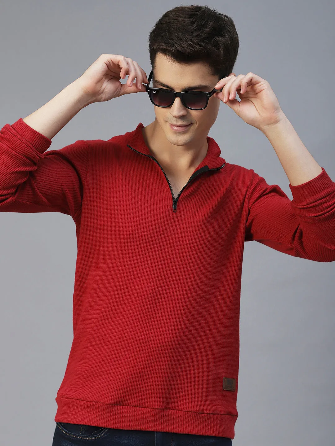 Comfy Henley Knit T-Shirt