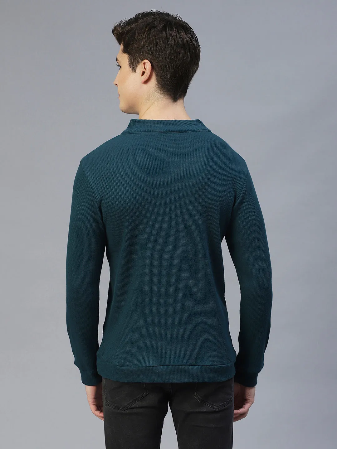 Comfy Henley Knit T-Shirt