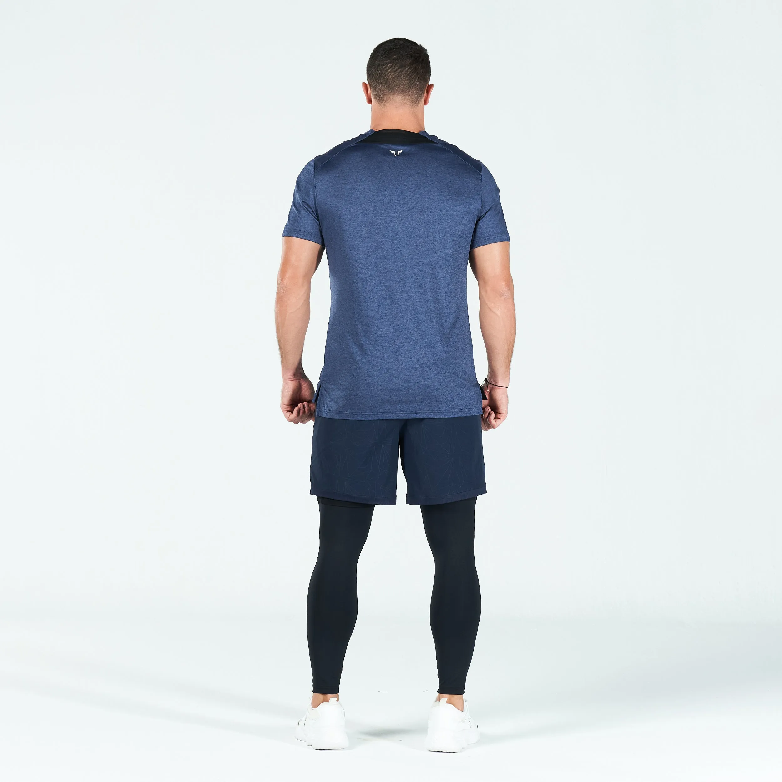 Core AeroTech Muscle Tee - Navy Marl