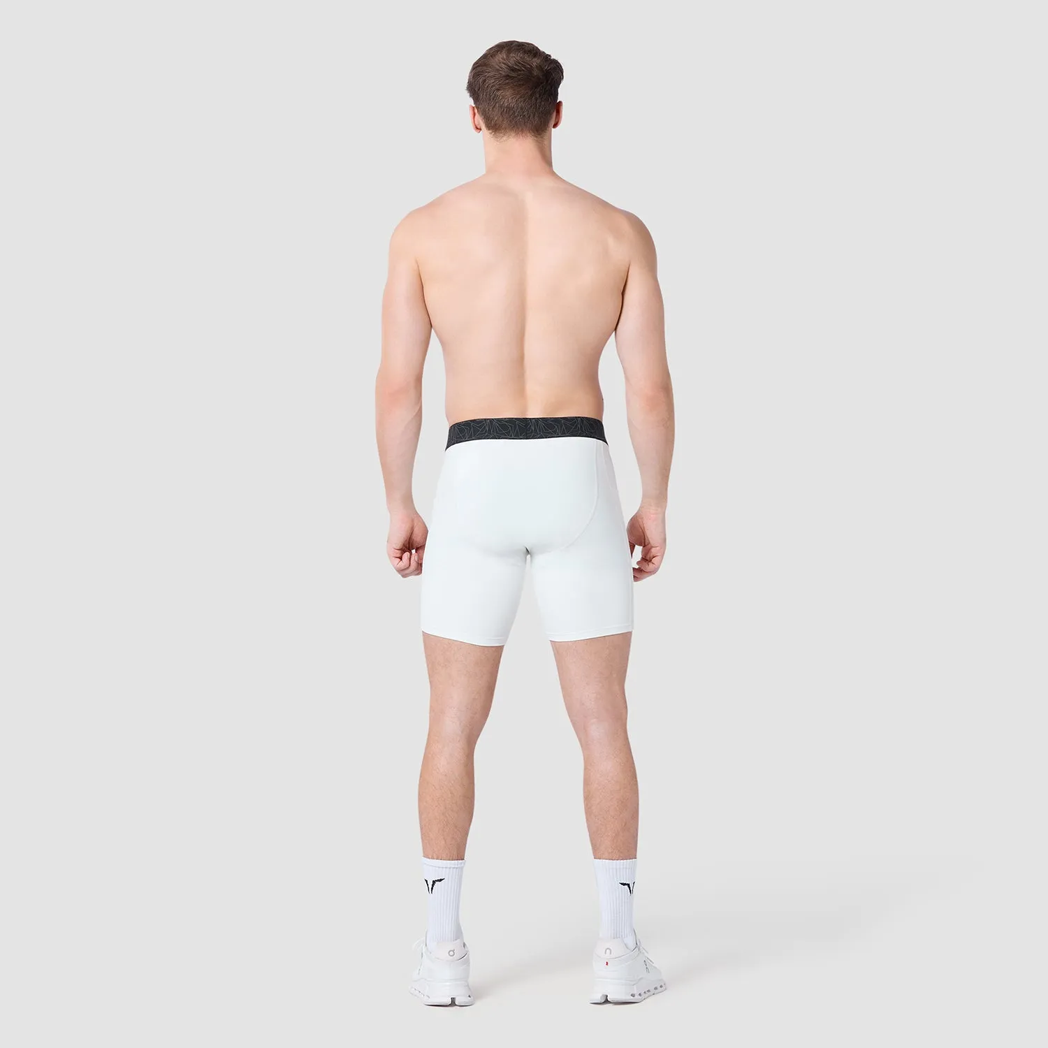 Core Base Layer Shorts 7" - Pearl White