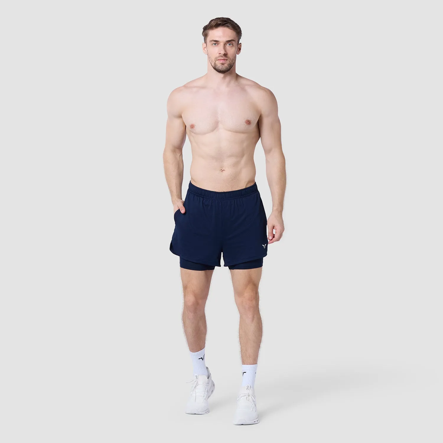 Core Mesh 2-In-1 5" Shorts 2.0 - Navy