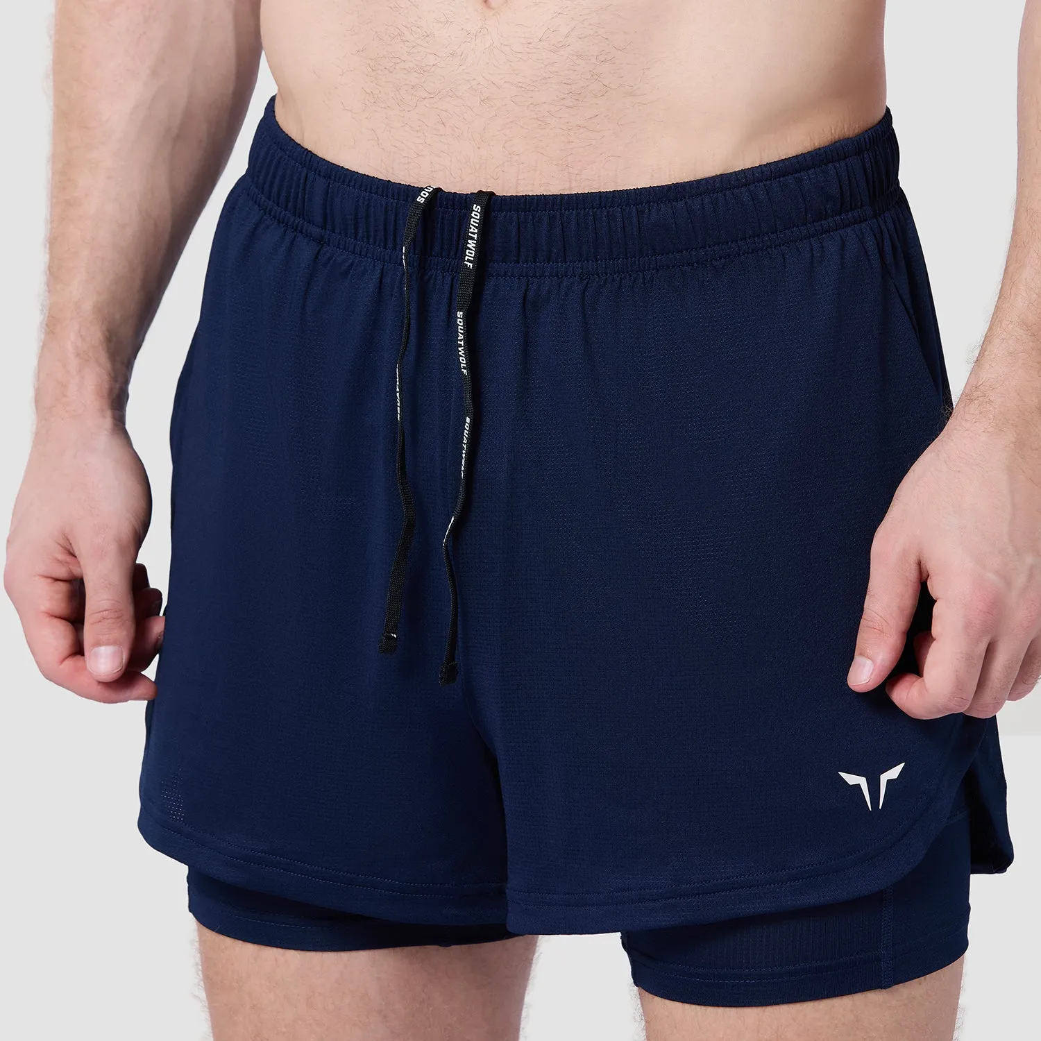 Core Mesh 2-In-1 5" Shorts 2.0 - Navy