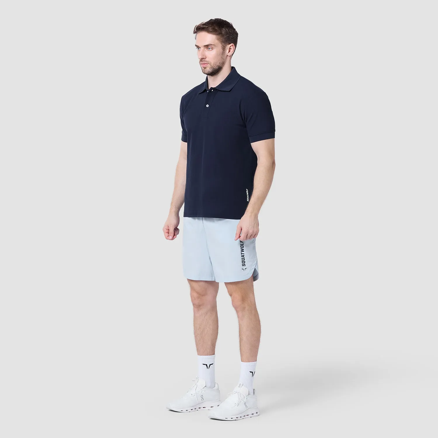 Core Over Achiever Polo White Edition - Navy