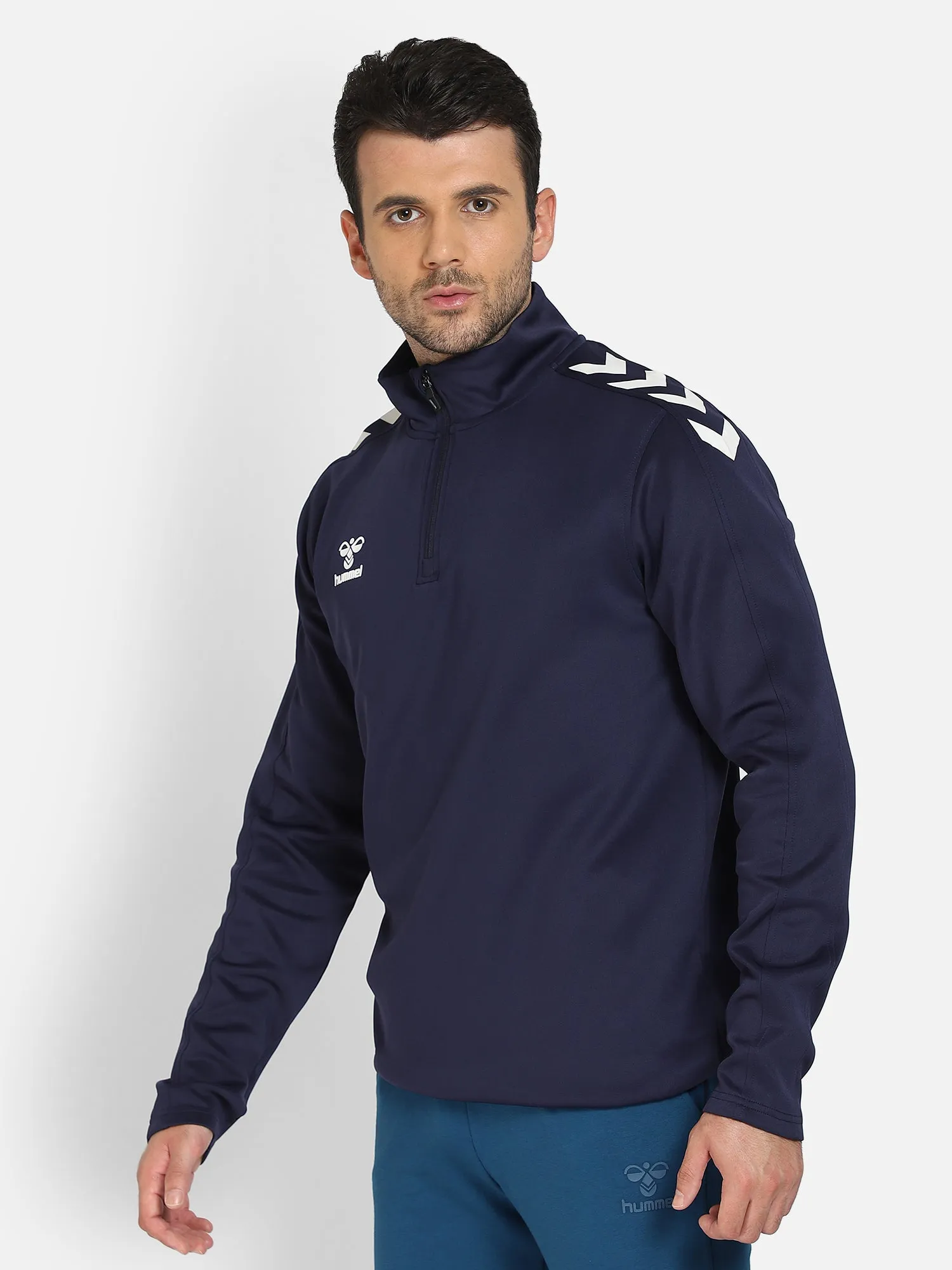 Core Xk Men Polyester Blue Sweatshirt