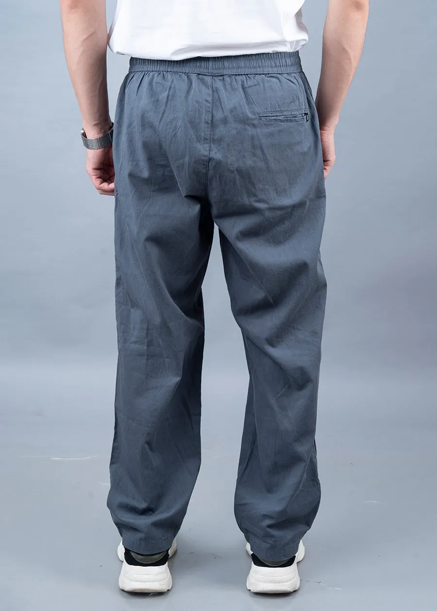 Cotton Pants For Men - Grey