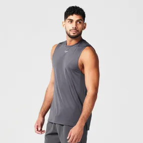 Essential Gym Tank- Charcoal