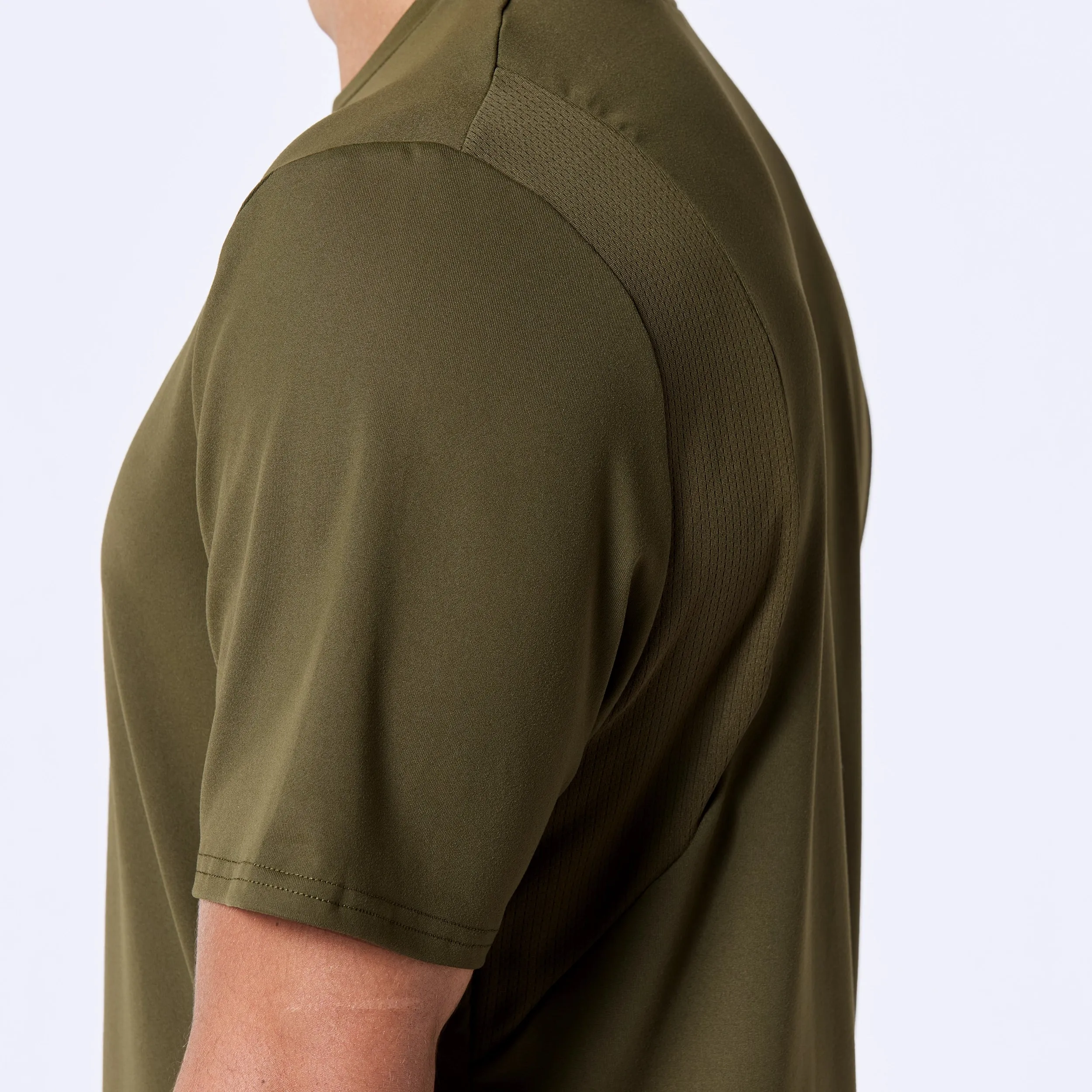 Essential Gym Tee - Dark Olive