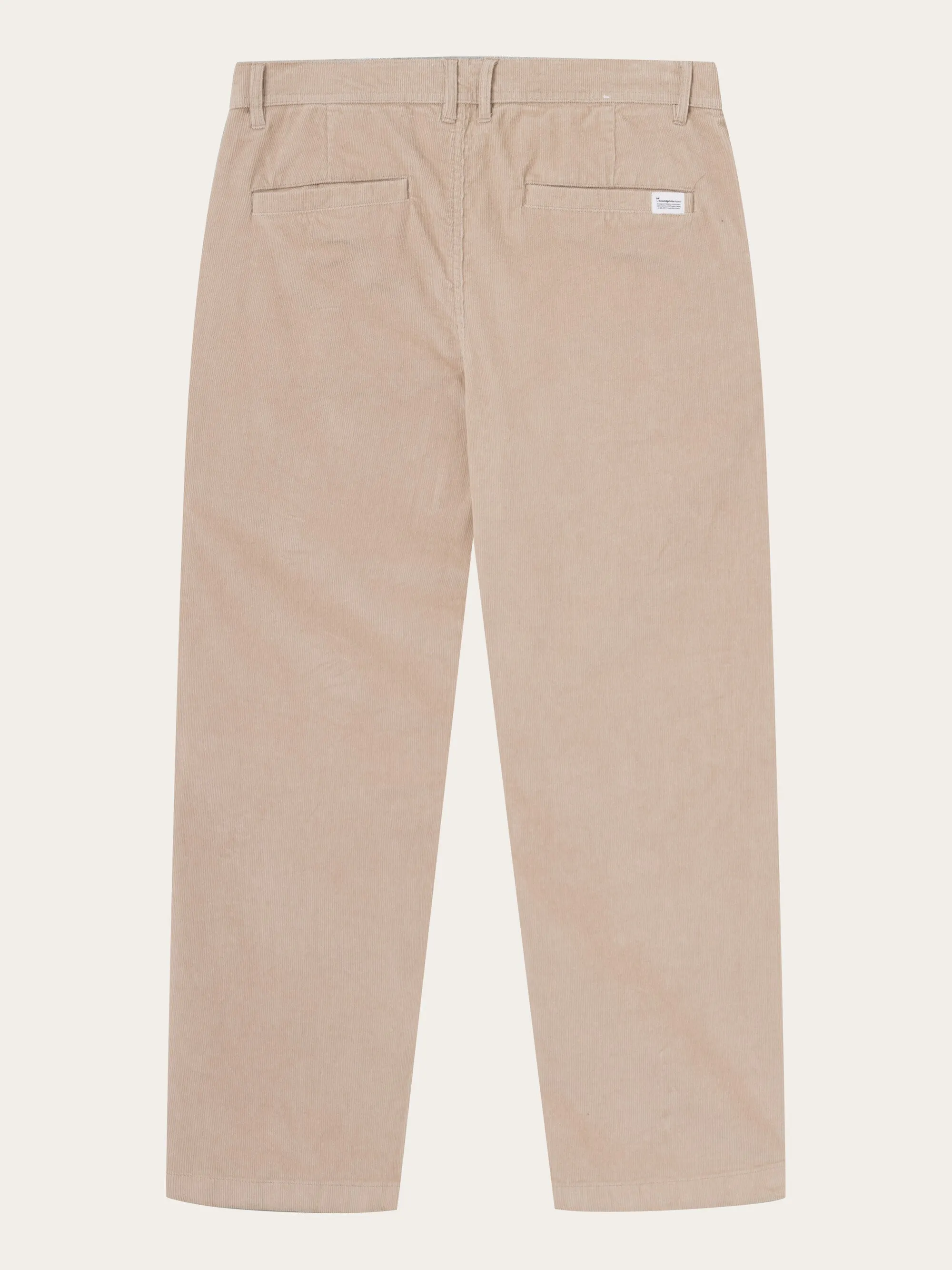 FLINT wide corduroy chino pants - Light feather gray