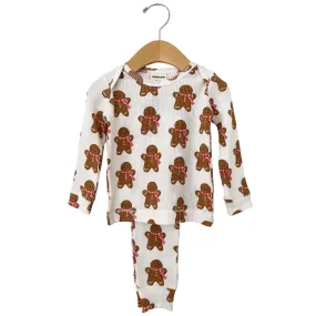 Gingerbread Man Organic Waffle 2-Piece Set