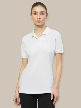 Hummel Kelci Womens White B2B Polo