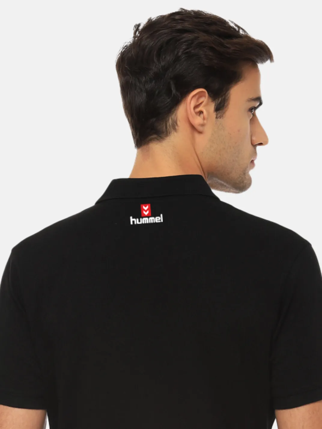 Hummel Men Black B2B Polo