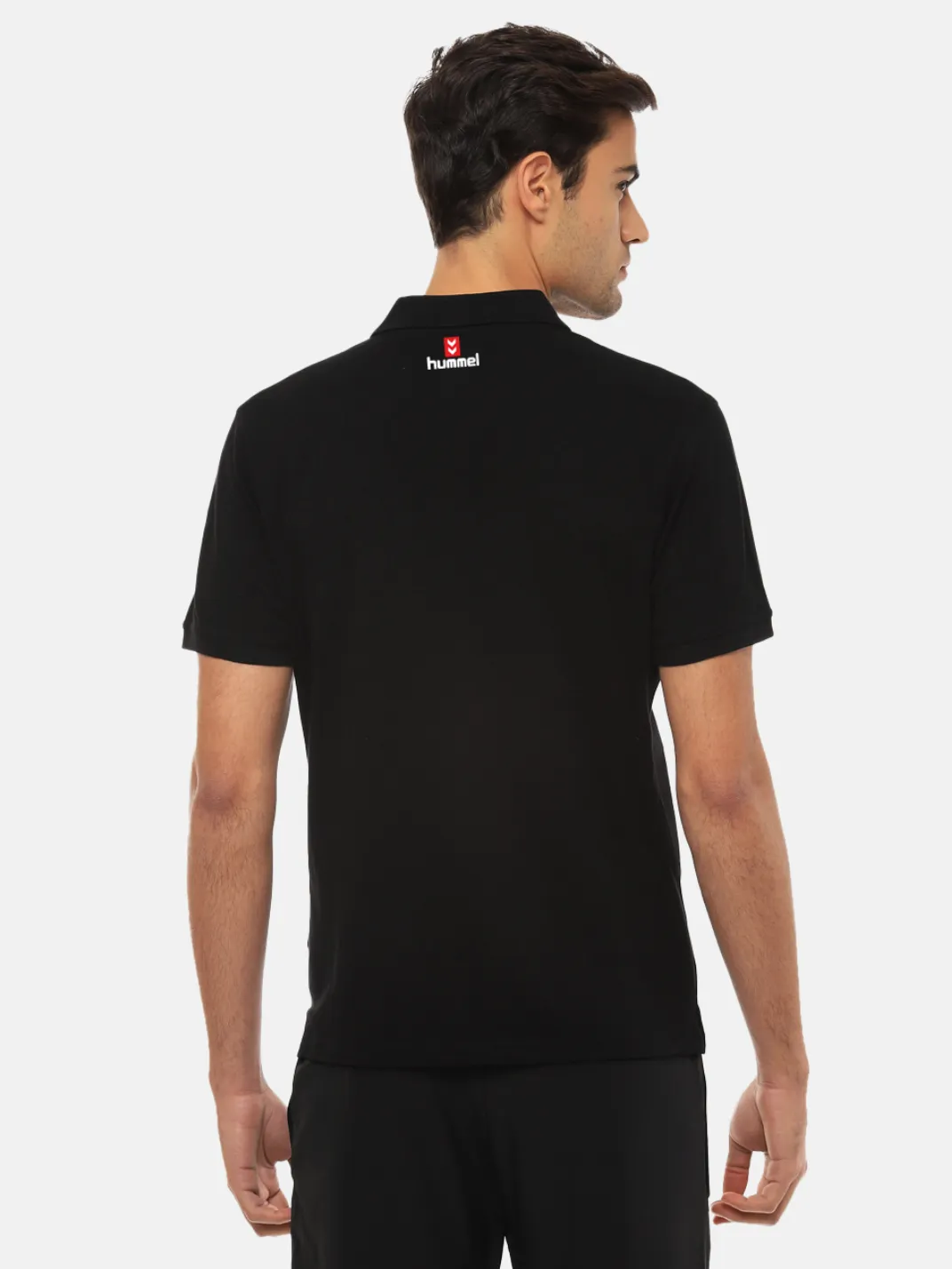 Hummel Men Black B2B Polo